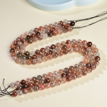 Raspršane perle od Black Gold Super Seven kristala, DIY polu završni, originalni totem dizajn, rezanje brušenje poliranje