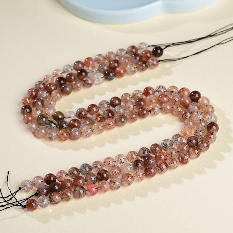 Raspršane perle od Black Gold Super Seven kristala, DIY polu završni, originalni totem dizajn, rezanje brušenje poliranje