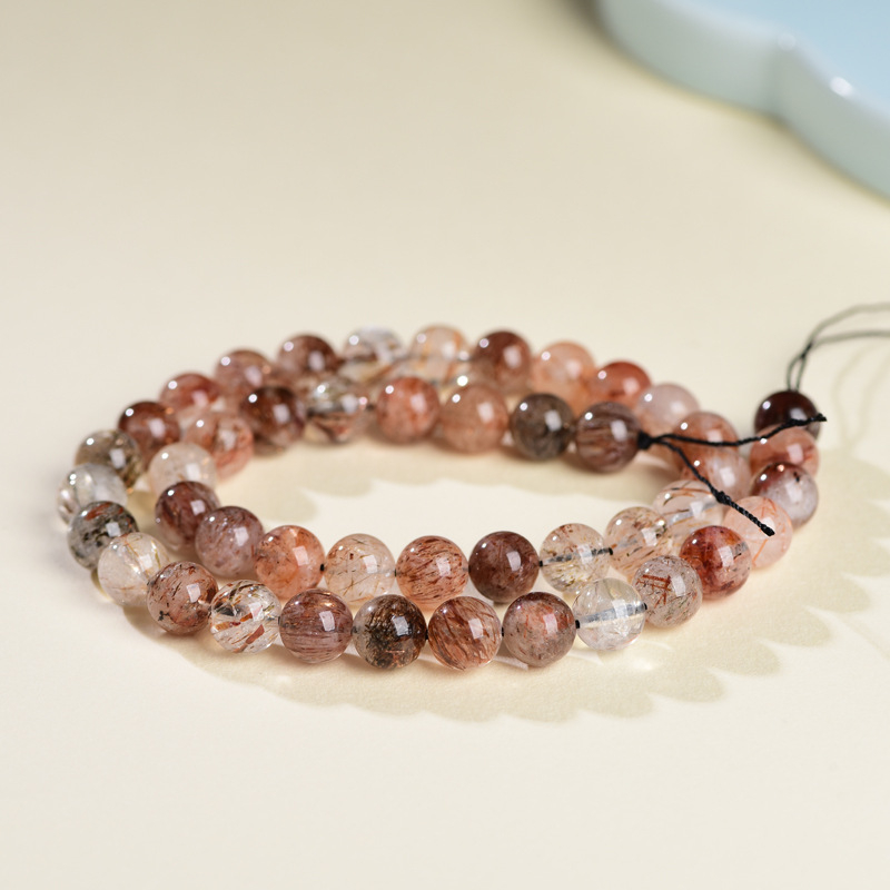 Raspršane perle od Black Gold Super Seven kristala, DIY polu završni, originalni totem dizajn, rezanje brušenje poliranje