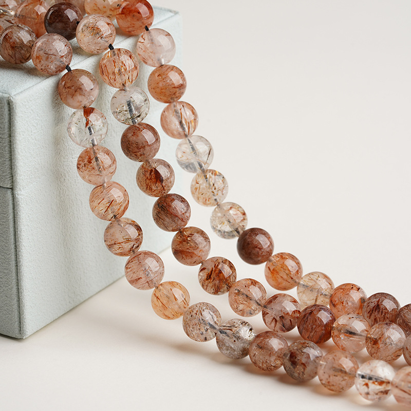 Raspršane perle od Black Gold Super Seven kristala, DIY polu završni, originalni totem dizajn, rezanje brušenje poliranje