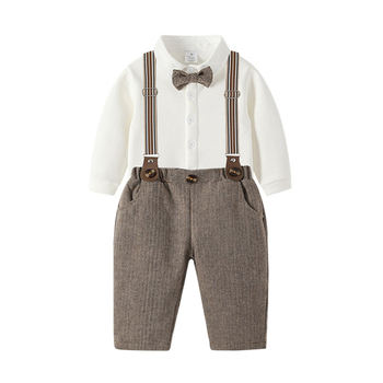 Dječji trodjelni kostim za dječake s flis podstavom, uključuje vestu, za uzrast 3–8 godina