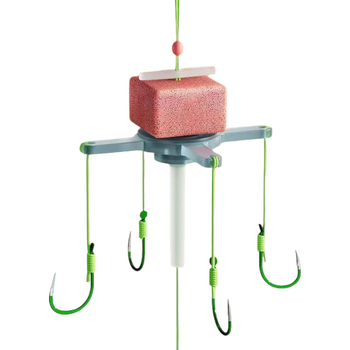 Set flip kuka za ribolov — anti-zamutavanje, četvrtasti mamci za jezero