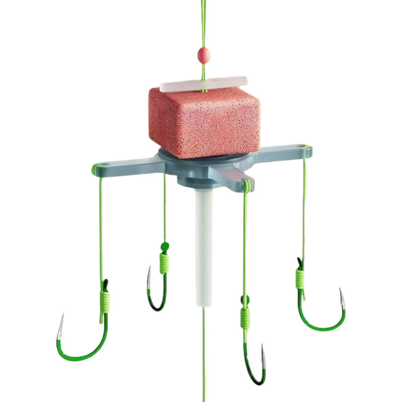 Set flip kuka za ribolov — anti-zamutavanje, četvrtasti mamci za jezero