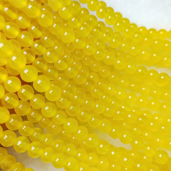 Гривна от агат с мъниста — висок клас, кръгли мъниста, перлено покритие, произход Huizhou, есен 2024