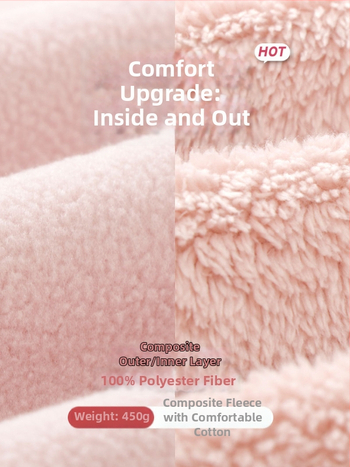 Detská vesta bez rukávov s fleecovou podšívkou, hrubá, unisex, zips, 100% polyester