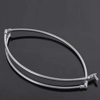 Sklopiva glava mreže od nehrđajućeg čelika, velikog oka, ribolovni pribor