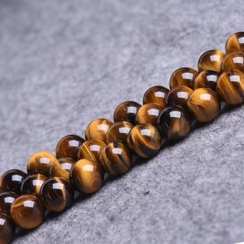 Perle od tigrovog oka, raspršene, s perlatnim premazom, plemeniti uzorak, originalni dizajn