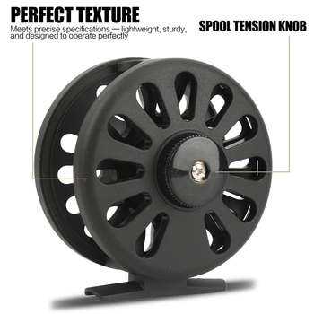 Muhački navijač za ribolov, tijelo od najlona ojačanog vlaknima stakla, prednja kočnica, ultralak, za ribolov na ledu