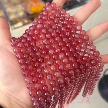 Jagoda kristal raspršene perle za DIY nakit – perle za narukvice i ogrlice, rezanje, brušenje i poliranje, podrijetlo Yiwu, poluproizvod