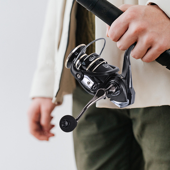 Spinning kolut za ribolov s potpuno metalnom CNC konstrukcijom, pakiranje 40 komada