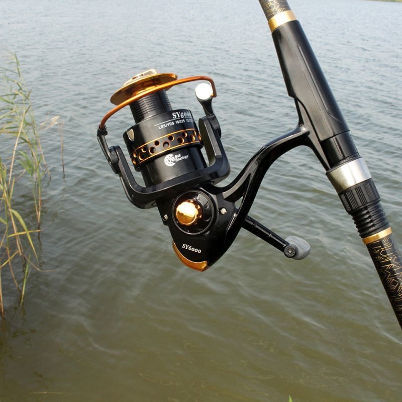 Spinning kolut za ribolov od nehrđajućeg čelika, za morski ribolov, dugi bacaji