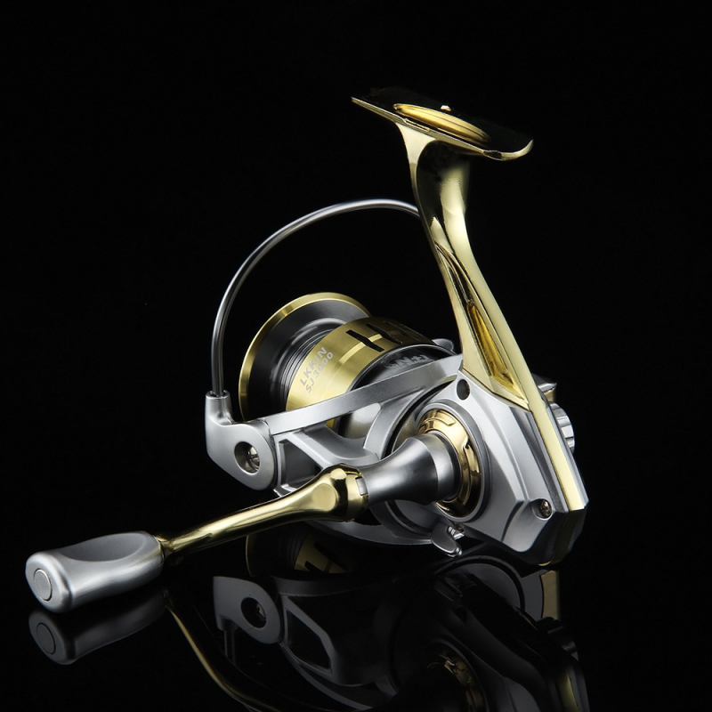 Spinning kolut za ribolov — metalna konstrukcija; privatna marka Haut ton/haodun; podrijetlo Ningbo, Zhejiang; kutija 40 komada