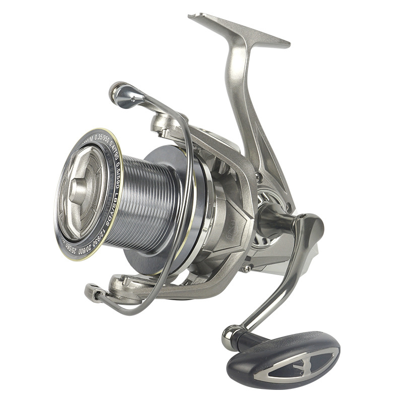 NABE spinning kolut za ribolov – duga dometa, mikro kotačić, metalno tijelo, nagnut otvor, morski ribolov, 40 komada u pakiranju