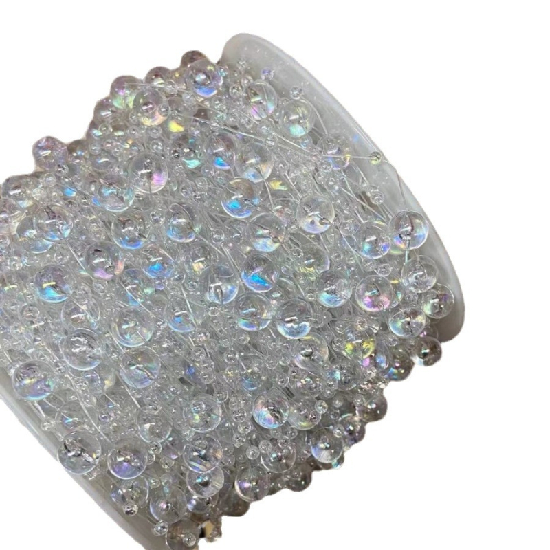 Perle na ribarsku liniju za DIY rukotvorine, plastika/smola, okrugle, premaz za pečenje lakom, Xinnai marka, Toy Lighting serija