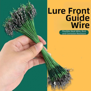 Лидер линия за примамки – стоманена тел, подлиния за морски риболов, връзка на примамки