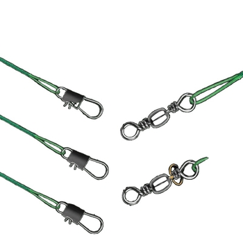 Лидер линия за примамки – стоманена тел, подлиния за морски риболов, връзка на примамки