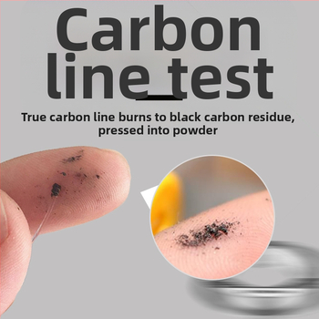 Суб-линия от въглеродни влакна ygk pe wxp — 2–35 lb сила, риболовна линия