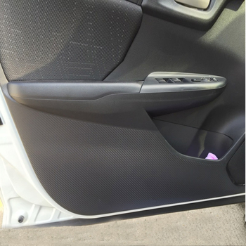 Ditu αυτοκόλλητη επένδυση από ανθρακονήματα για το πάνελ κεντρικής κονσόλας, προσαρμοστικό, συμβατό με Honda Fit