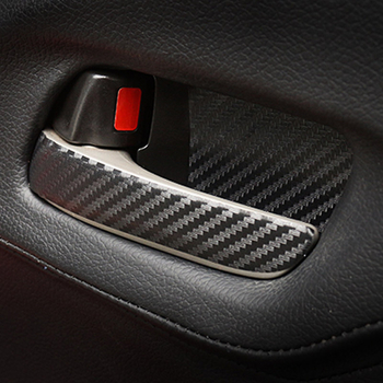 Ditu αυτοκόλλητη επένδυση από ανθρακονήματα για το πάνελ κεντρικής κονσόλας, προσαρμοστικό, συμβατό με Honda Fit