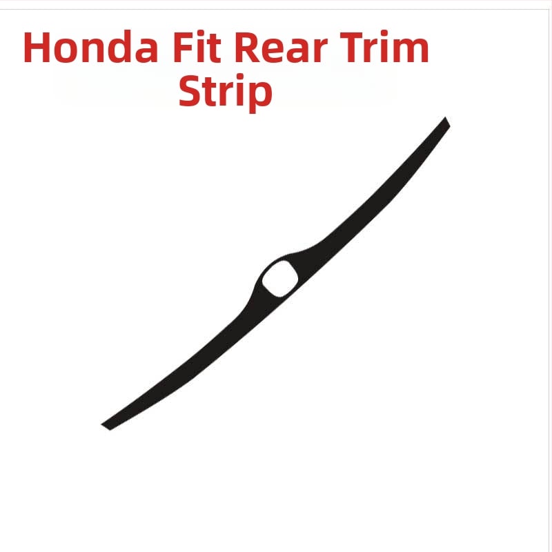 Ditu αυτοκόλλητη επένδυση από ανθρακονήματα για το πάνελ κεντρικής κονσόλας, προσαρμοστικό, συμβατό με Honda Fit