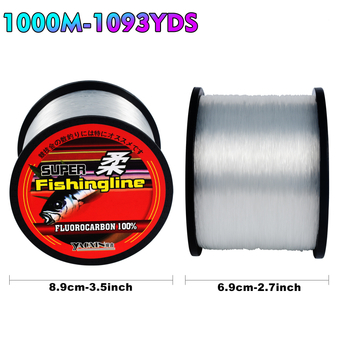 Yifeng najlon glavna linija za ribolov, visoka čvrstoća, 6 komada u pakiranju, pogodna za tkanje mreža
