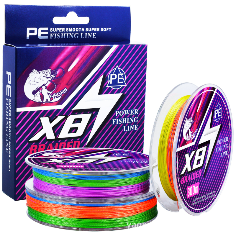 Glavna ribolovna linija, YAOXIN PE linija, snaga 48, pakiranje 10 kom., ovlaštena privatna marka