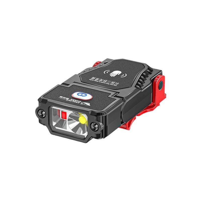 COB čelna lampica s klipom za kapu (Nabavljiva, Na glavi, Do 500 m dometa)