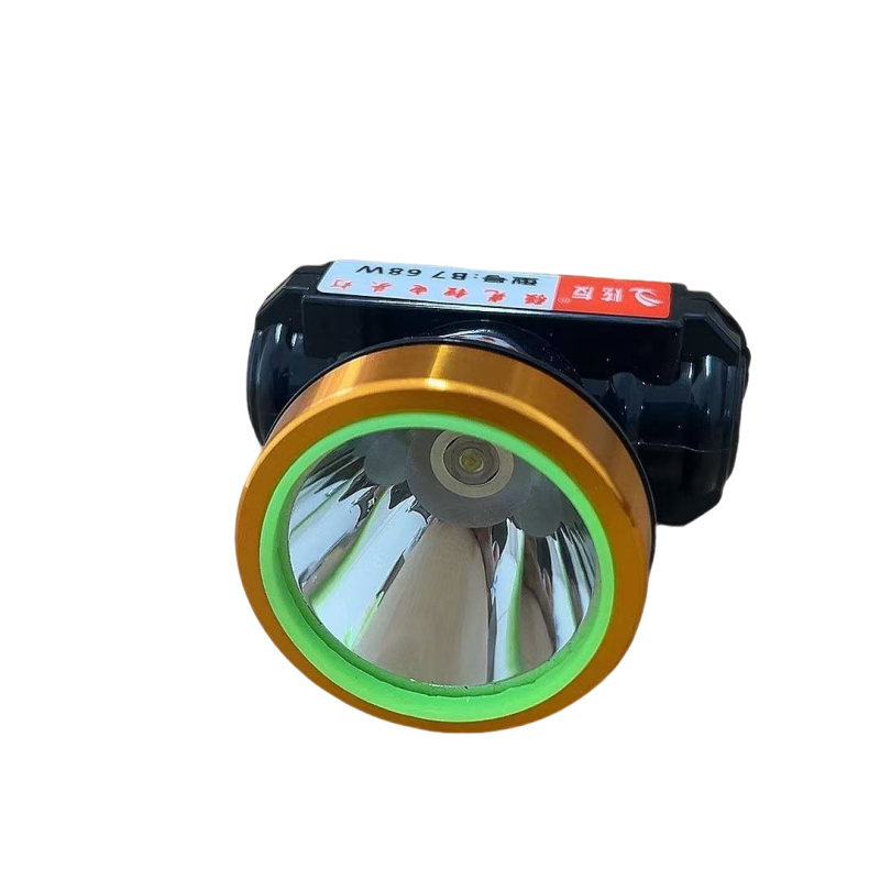 LED čelna lampica za planinarenje i noćni ribolov, vodootporna, domet 200 m, trajanje 10 h, model B7, masa 180 g