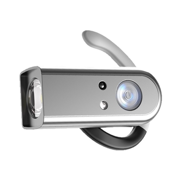 Klip-onski vanjski senzorni prednji svjetlo s LED, prijenosno i odvojivo, za noćno ribolov i vožnju biciklom, 360° rotacija, snaga 3.7W, kapacitet baterije 80, domet 100-200 m