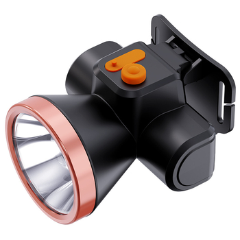 Yage YG5036 Punjiva LED čelna lampica, 1W, baterija 1200mAh, ručno tlačno napajanje, domet 500 m+