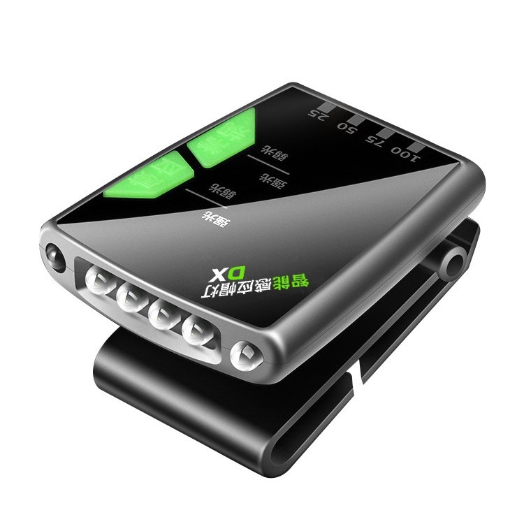 LED čelna svjetiljka za noćno pecanje, s klips kapom, indukcijski prekidač, vodootporna, dugotrajna baterija