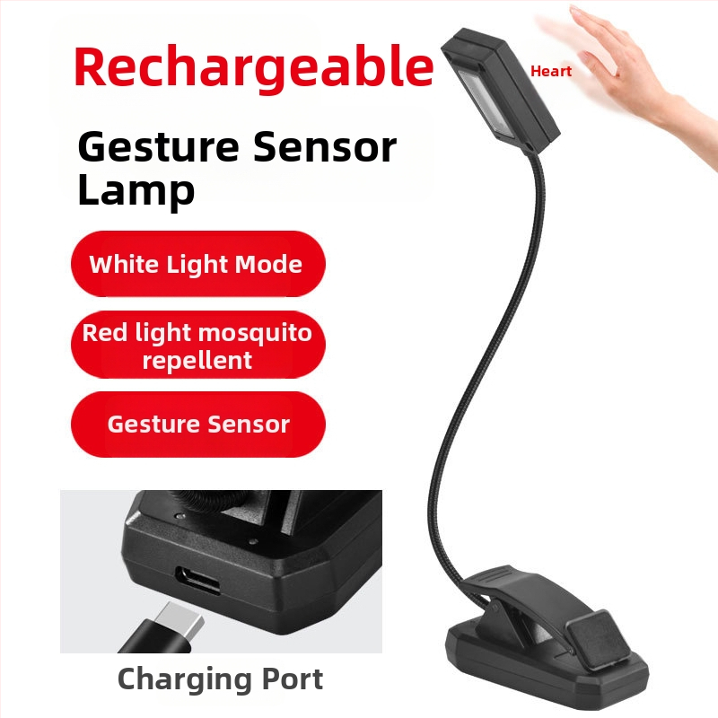 Naktinė žvejybos LED lemputė su uodų jutikliu, maitinama baterijomis, IPX3 atsparumas vandeniui, plastikinis korpusas