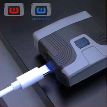 LED galvos žibintuvėlis žvejybai su skrybėlės klipu, ant galvos tvirtinamas, įkrovimas įtrauktas, spindulys iki 50 m, kompaktiškas ir lengvas, prekinis ženklas Qianliguang