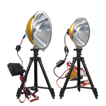 Čelna lampica za noćni ribolov: 1000W Xenon lampa, 12V vanjsko napajanje, domet zrake 3000m, vodootporna, težina 2224 g