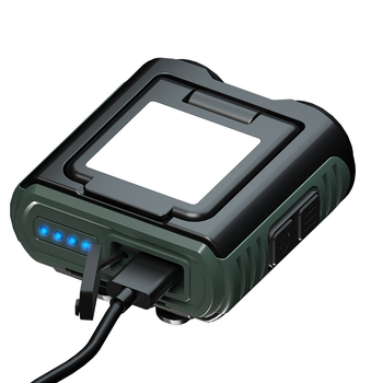 Lampa za kapu s klipom LED, 5W, ugrađena baterija 1200 mAh, USB punjenje