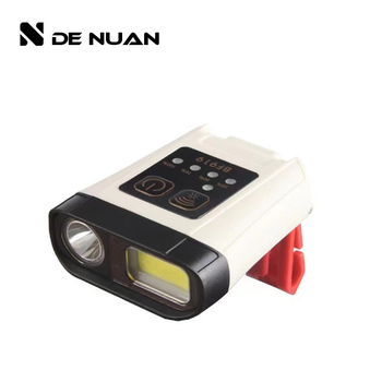 Čelna lampica s klipom na kapu, punjiva LED, vodootporna, domet svjetla 32 m, trajanje osvjetljenja 3 sata