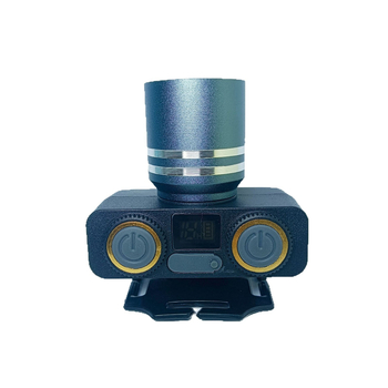 LED čelna svjetiljka s teleskopskim zoomom od aluminijske legure, dvostruki prekidač, domet 1000 m, model AT-363