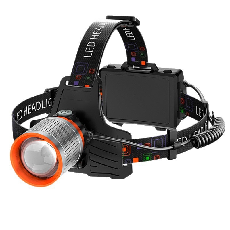 HYT50 LED čelna svjetiljka – 15W Punjiva, 3600mAh baterija, ispis logotipa po narudžbi