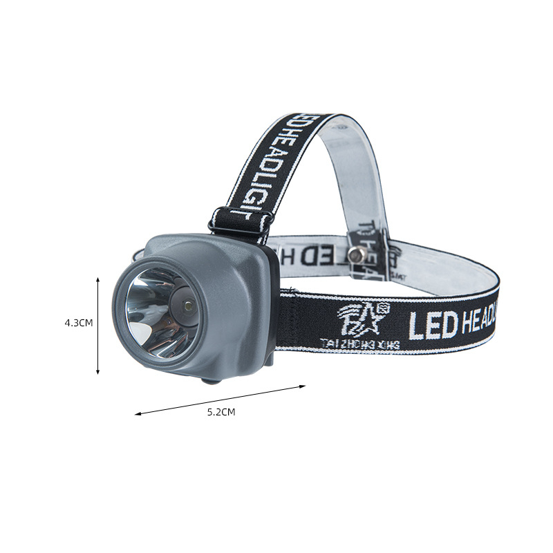 Taichung Star 235 punjiva LED čelna lampica — 1W, 2500mAh, domet 100–200 m, za planinarenje, kampiranje i noćni ribolov