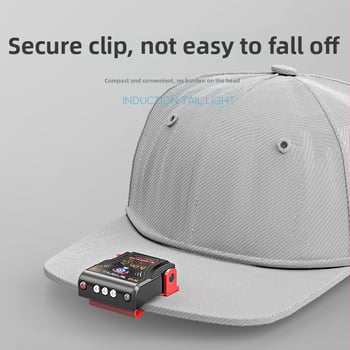 LED lampica za kapu sa klipom – USB punjenje, ručno napajano, pogodna za kampiranje i planinarenje