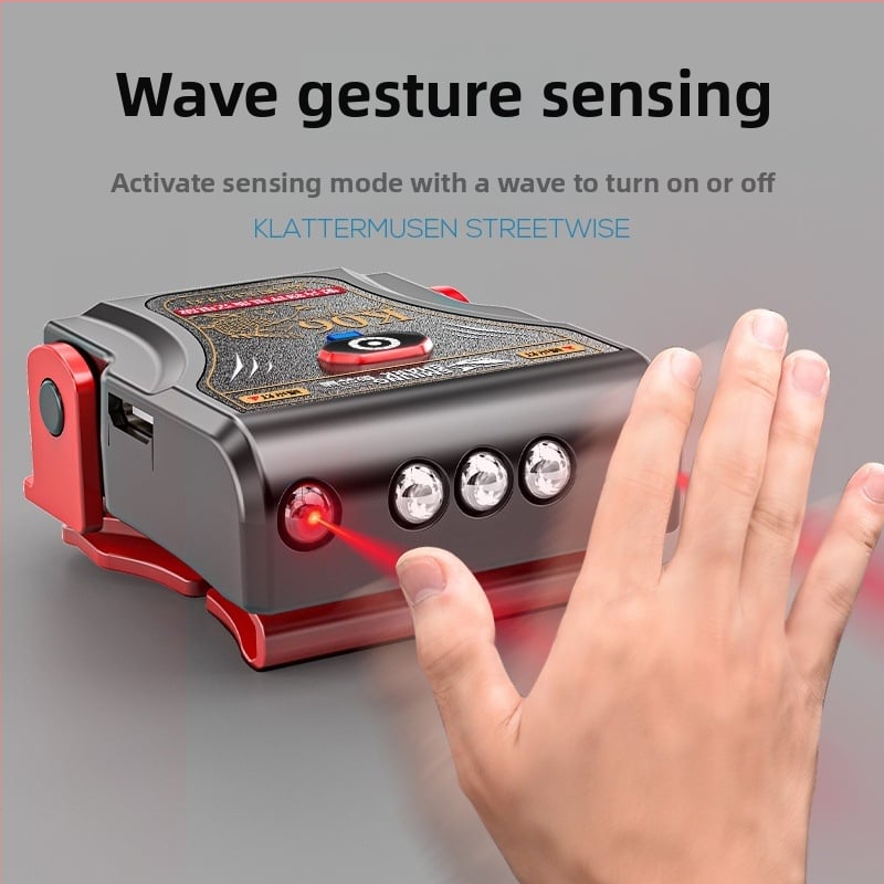 LED lampica za kapu sa klipom – USB punjenje, ručno napajano, pogodna za kampiranje i planinarenje