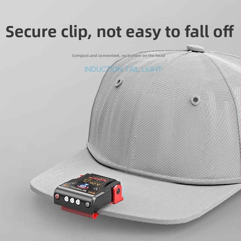 LED lampica za kapu sa klipom – USB punjenje, ručno napajano, pogodna za kampiranje i planinarenje