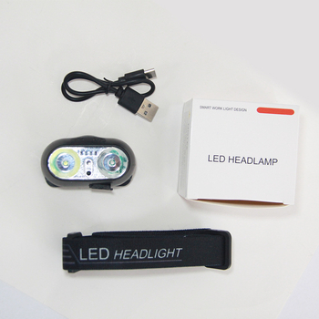 Čelna lampa za noćno pecanje na otvorenom s LED, vodootporna, model YF-233, domet snopa 100 m, radno vrijeme 4–6 sati