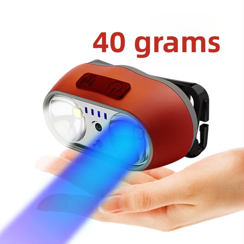 Čelovka pre nočné rybárčenie vonku s LED, nepremokavá, model YF-233, lúč 100 m, výdrž 4–6 hodín