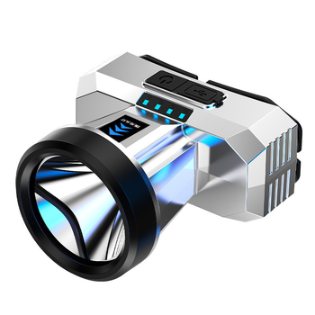 LED čelna svjetiljka s USB punjenjem, domet osvjetljenja 200, radno vrijeme 2-4 h, težina 150 g