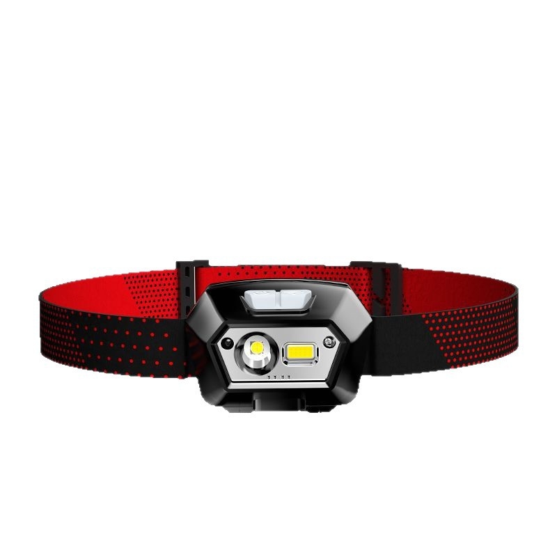 LED čelna lampica, punjiva, 1200mAh, 5W, domet 100-200 m