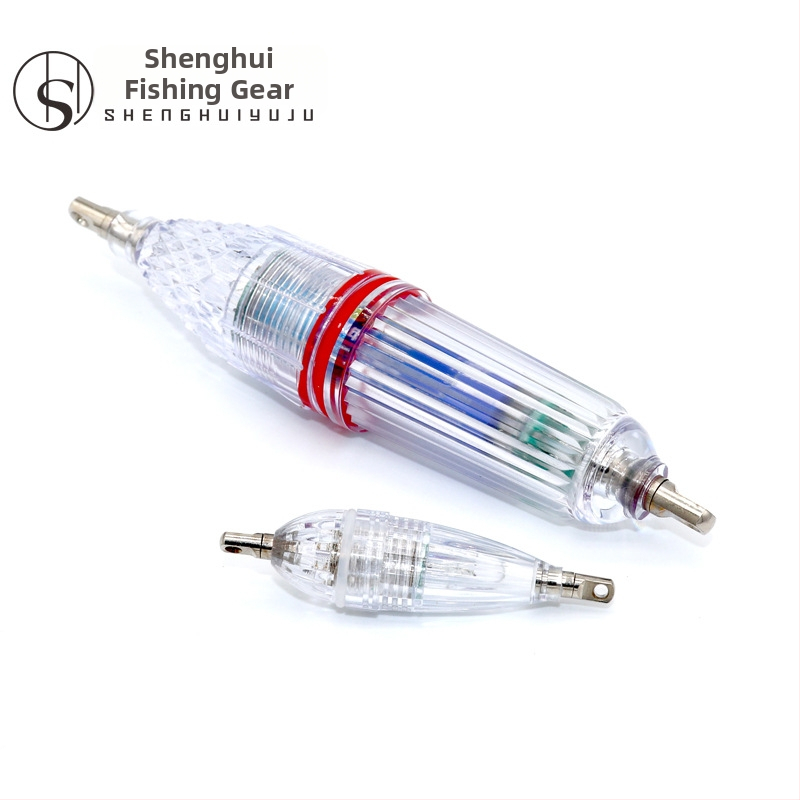 Po vandeniu LED žvejybos žibintas – baterijomis, ABS korpusas, atsparus vandeniui, giliose vandens sąlygose, privatios etiketės licencija, diapazonas virš 500 m