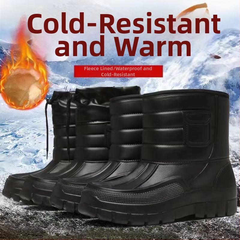 Talvesaapad: veekindlad, libisemiskindlad, kunstliku karusnaha vooder, PU ülaosa, EVA alus