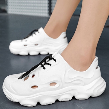 Ανδρικά σανδάλια με επάνω μέρος EVA και EVA πάτο, нос σε σχήμα βάρκας, παχιά αντιολισθητική σόλα EVA, χαμηλός προφίλ για καλοκαιρινές εξωτερικές δραστηριότητες.