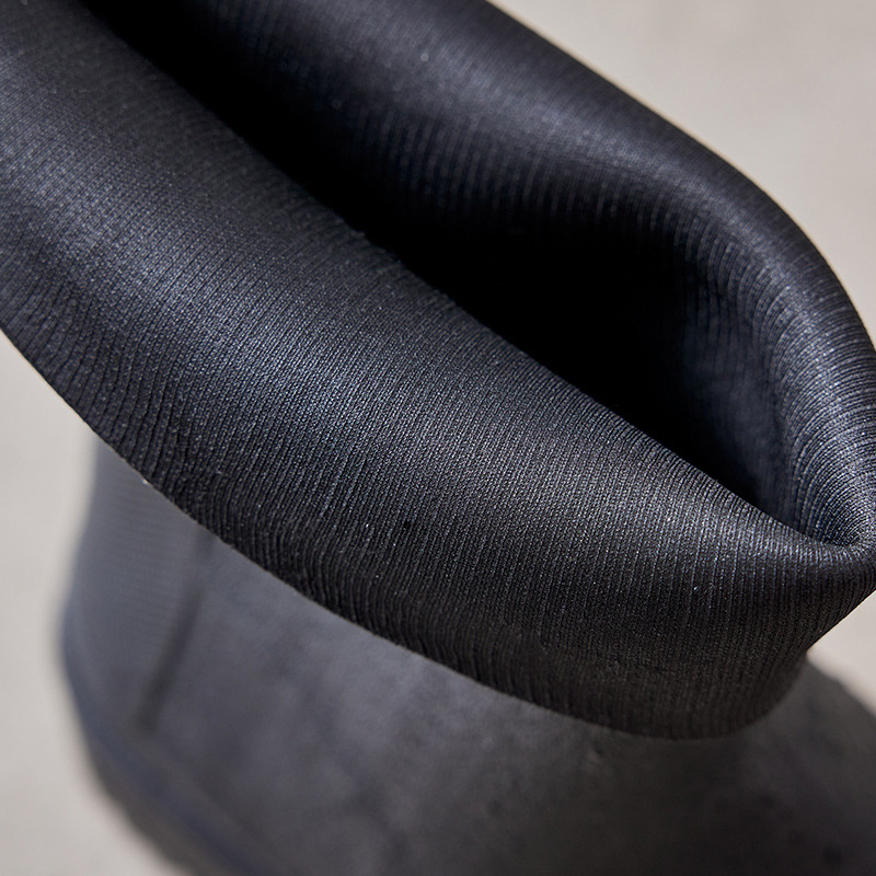 Muške PVC čizme za kišu, srednje visine, vodonepropusne, protuklizne, EVA ulošak, umjetna krzna podstava